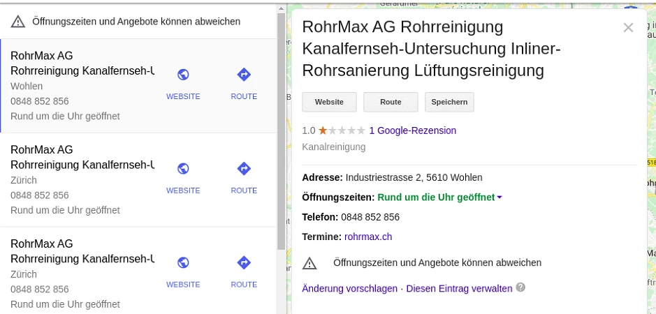 Checkliste Rohrreinigung 2
