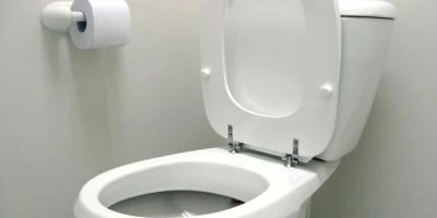 Undichte Toilette repariert